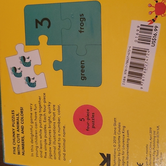 Baby Board books and puzzle bundled - Picture 2 of 6